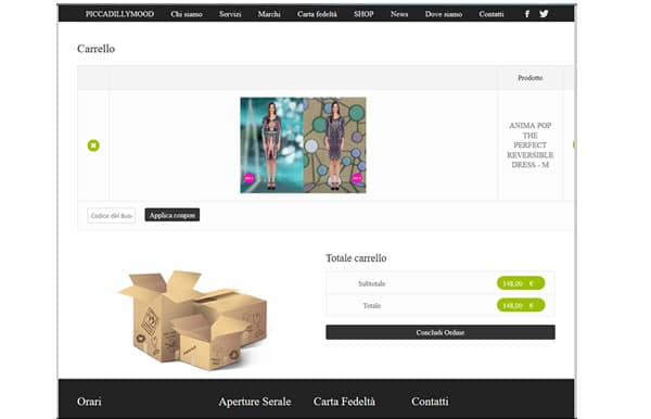 piccadilly carrello acquisti